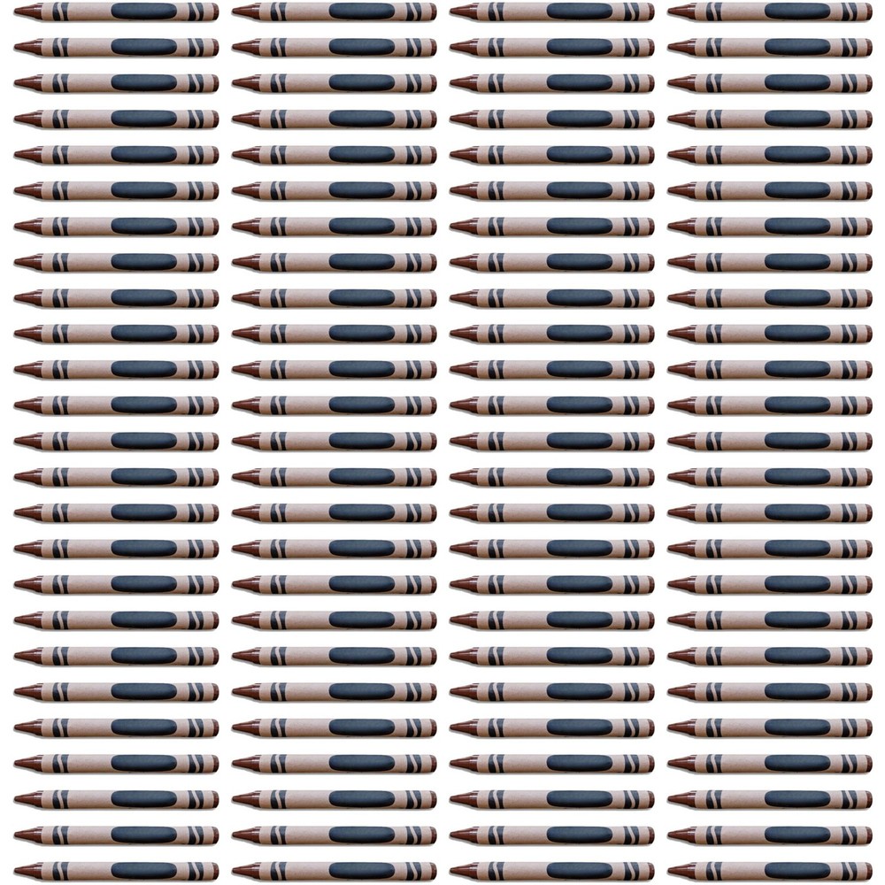 Brown Crayon Bulk Value Pack | d 100 Count