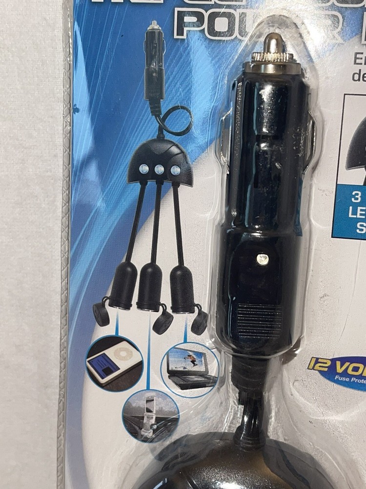 12 Volt Triple Socket Power Pod Individual On/Off 18702