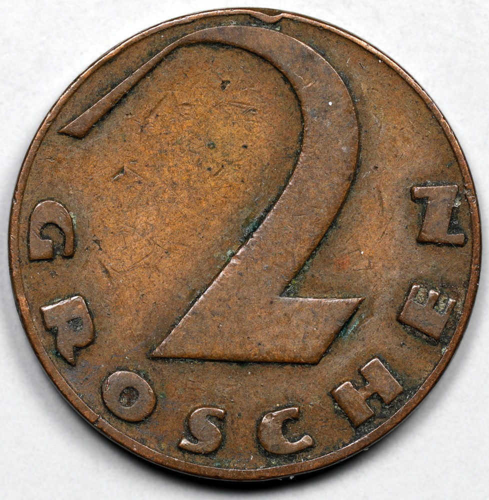1928 Austria 2 Groschen