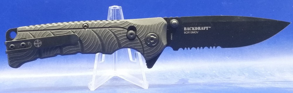 ELITE TACTICAL BACKDRAFT ET-FDR011BKS