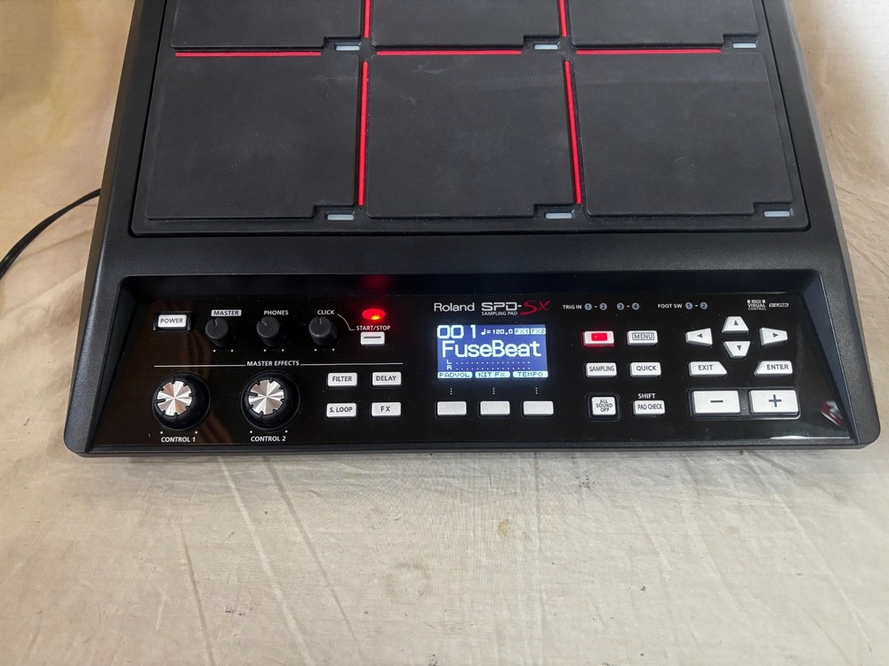 Roland SPD-SX Sampling Percussion Pad w/ power supply