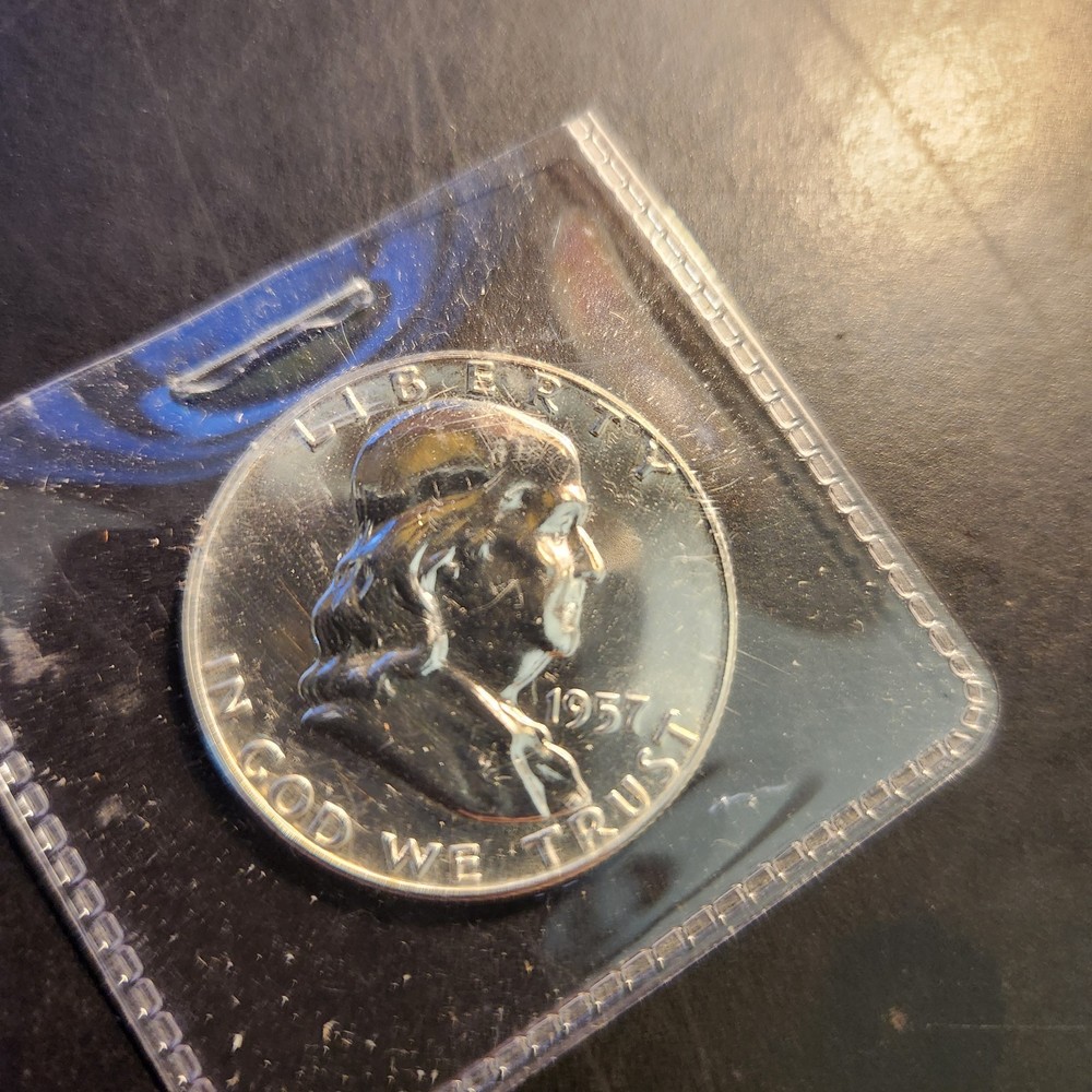 (1) 1957 Franklin Half Dollar Proof Condition