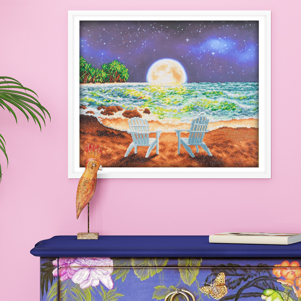 Diamond Dotz Moonlight Beach Diamond Painting Kit