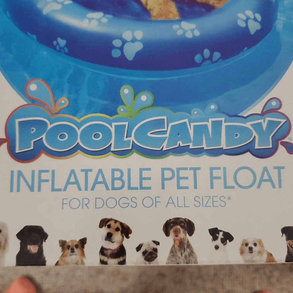 NIB POOL CANDY INFLATABLE PET FLOAT