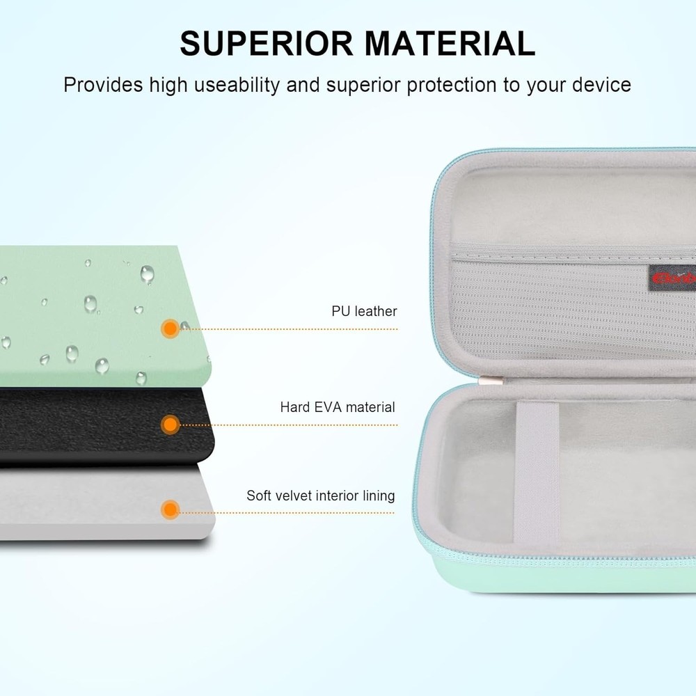 Lightweight Travel Case for SUPVAN E10 / Phomemo D30 Bluetooth Label Makers
