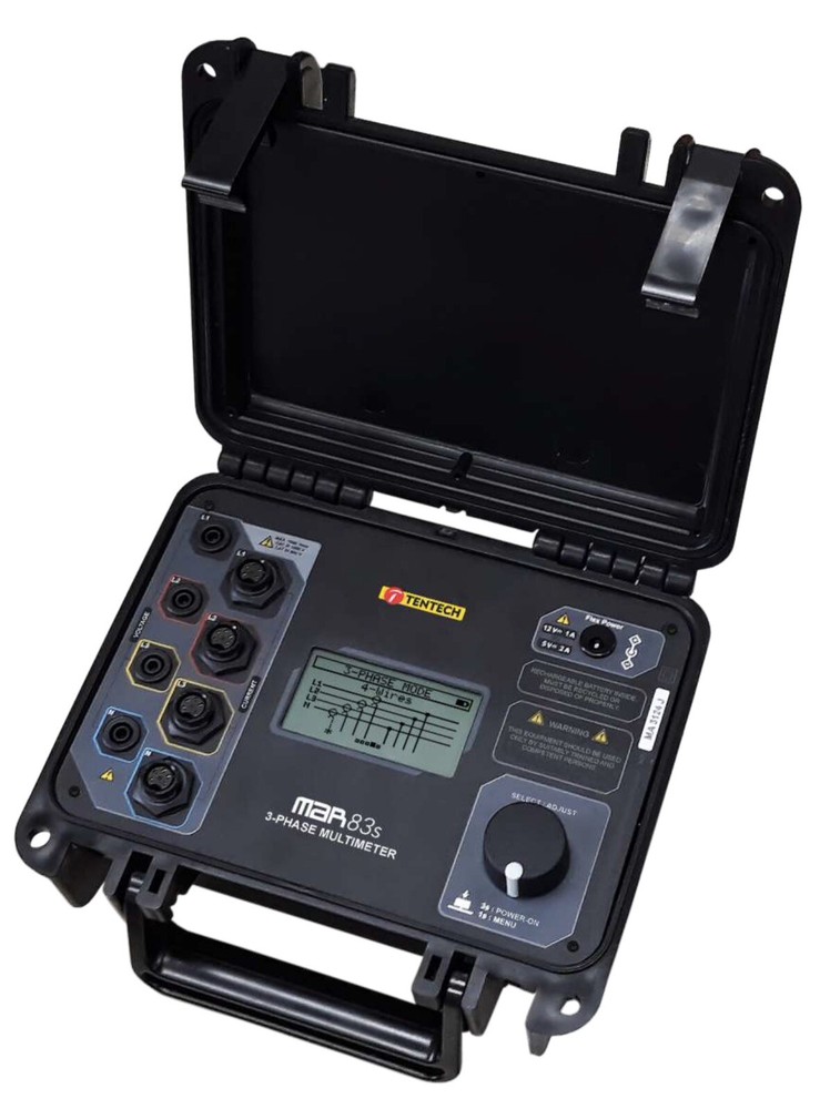 Tentech MAR-83s Three-Phase Power Quality Analyzer
