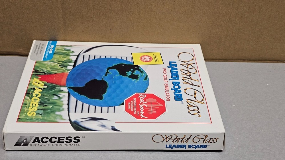 Big Box Software World Class Leader Board Golf Simulator