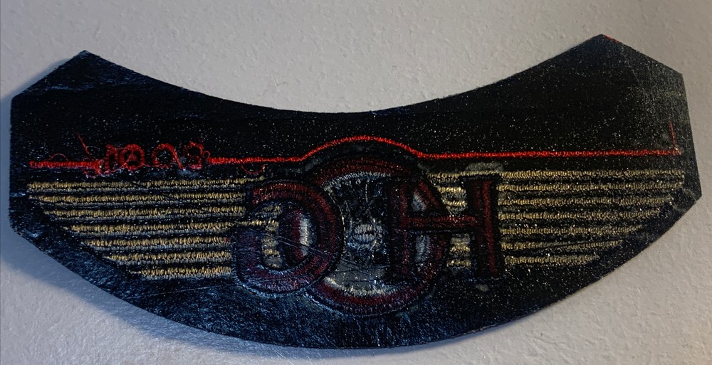 Vintage 2001 Harley Owners Group HOG Felt Patch Motorcycle