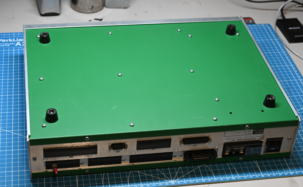 Metal Project case w/power supply Gov Surplus