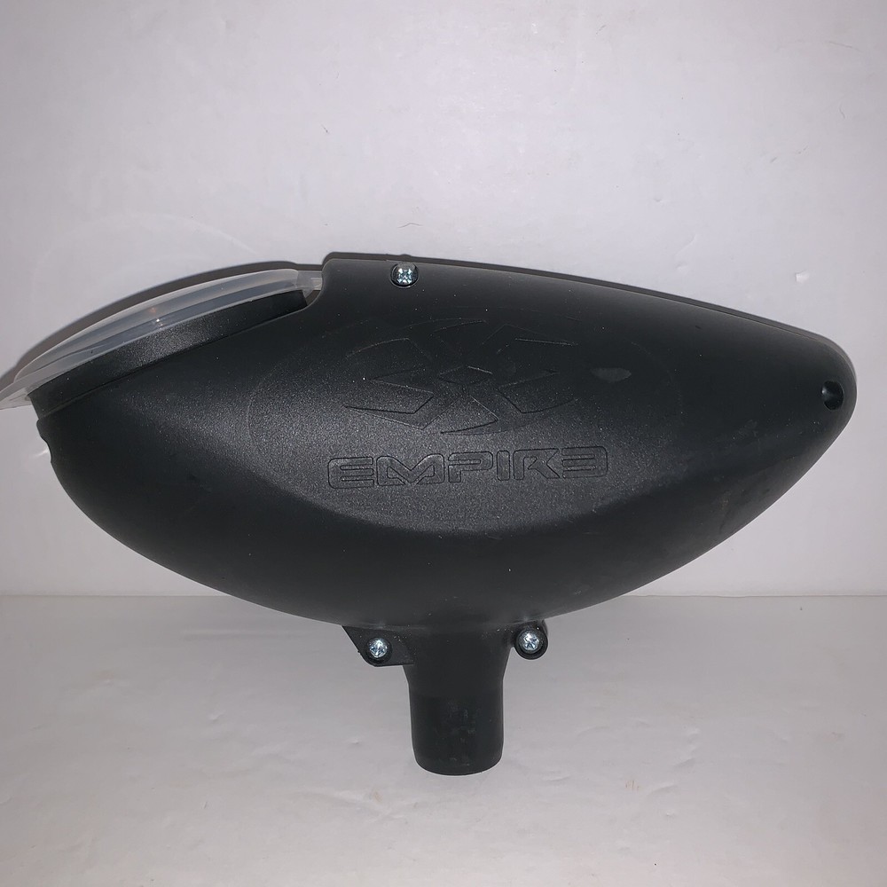 Empire 200 Count Paintball Hopper Black Euc