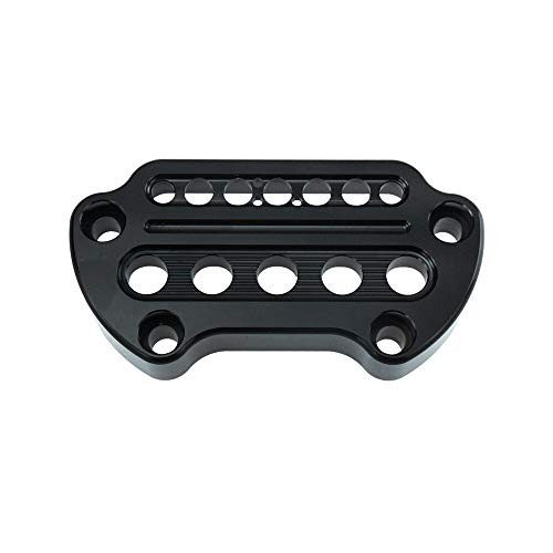 Side Mount Instrument Bracket+Speedometer Relocation Cover fits for Harley