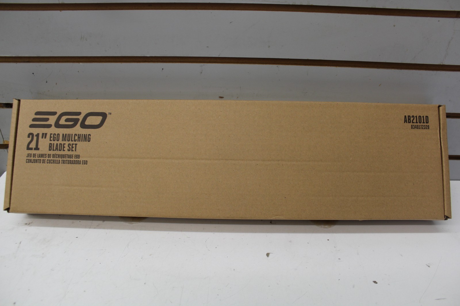 EGO Compatible AB2101D 21" Heavy Duty Mulching Lower Blade Set (2 Pack) – New