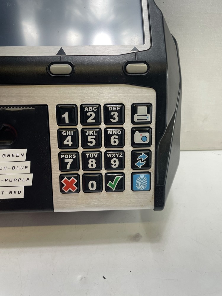 Blueforce T6-03-T Biometric Time Clock Black & Silver Touch Screen Ethernet USB