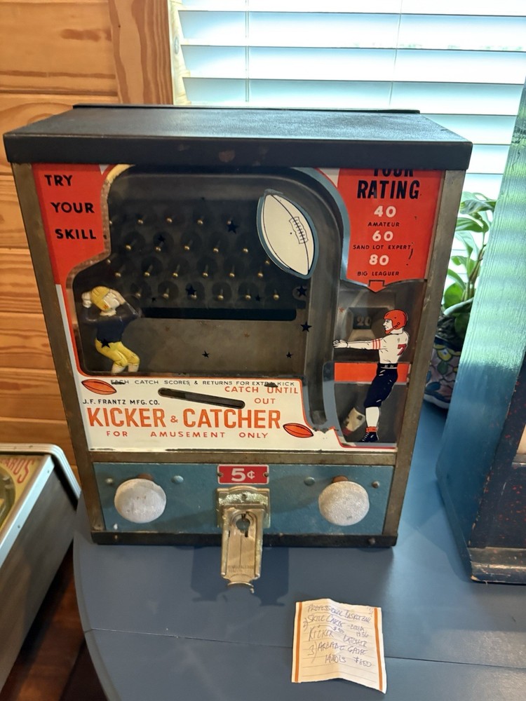 Antique “Hand”Pinball