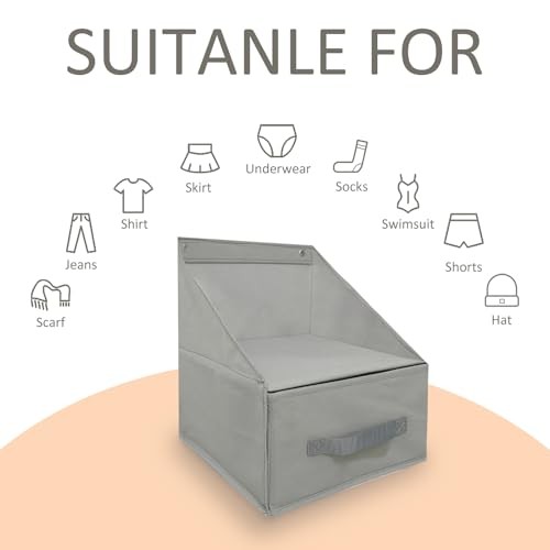 Underwear Drawer Organizer - Versatile Storage Solution for Sock 3 layer