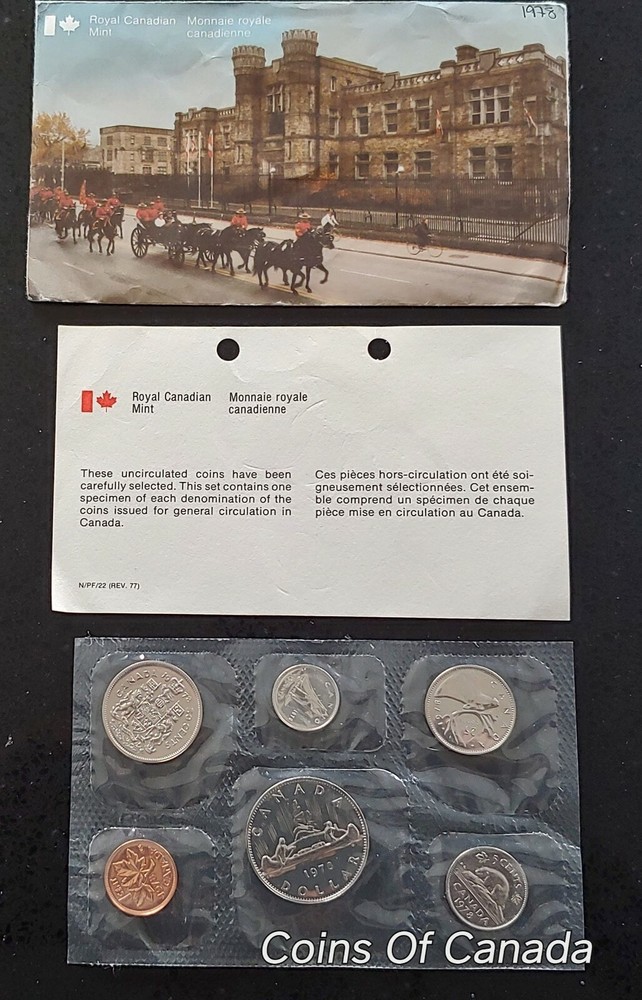1978 Canada Prooflike 6 Coin Original Set Multiple Sets Available #coinsofcanada