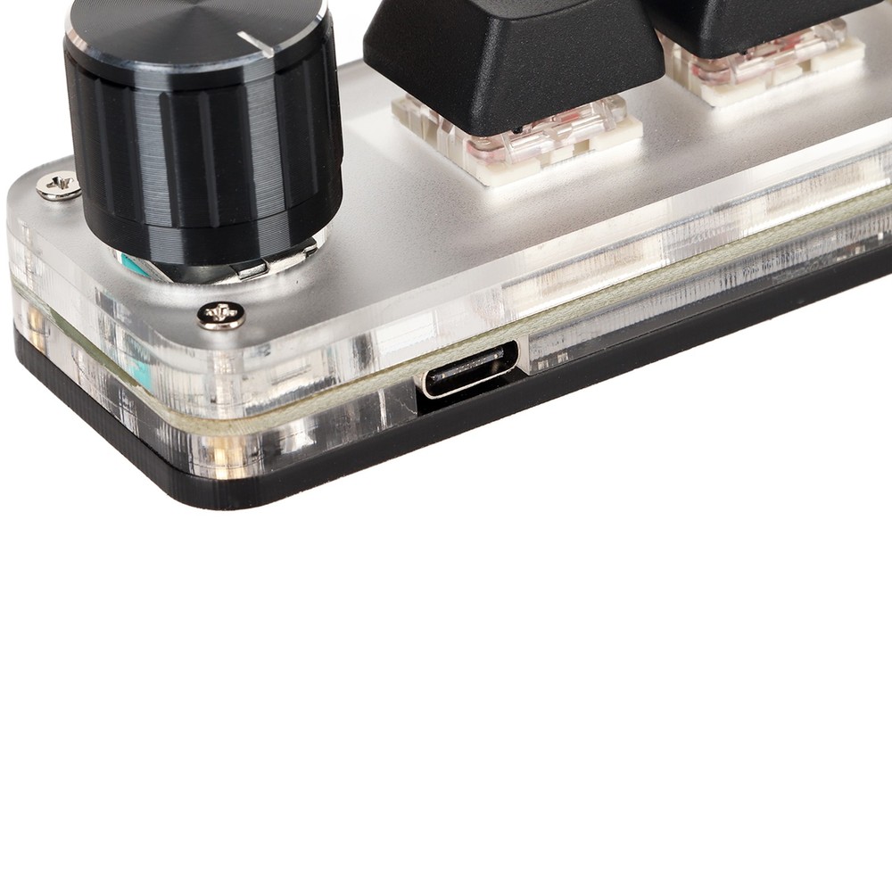 (3 Keys 1 Knob) USB Mini Key Keypad DIY Programmable Keyboard With⭐