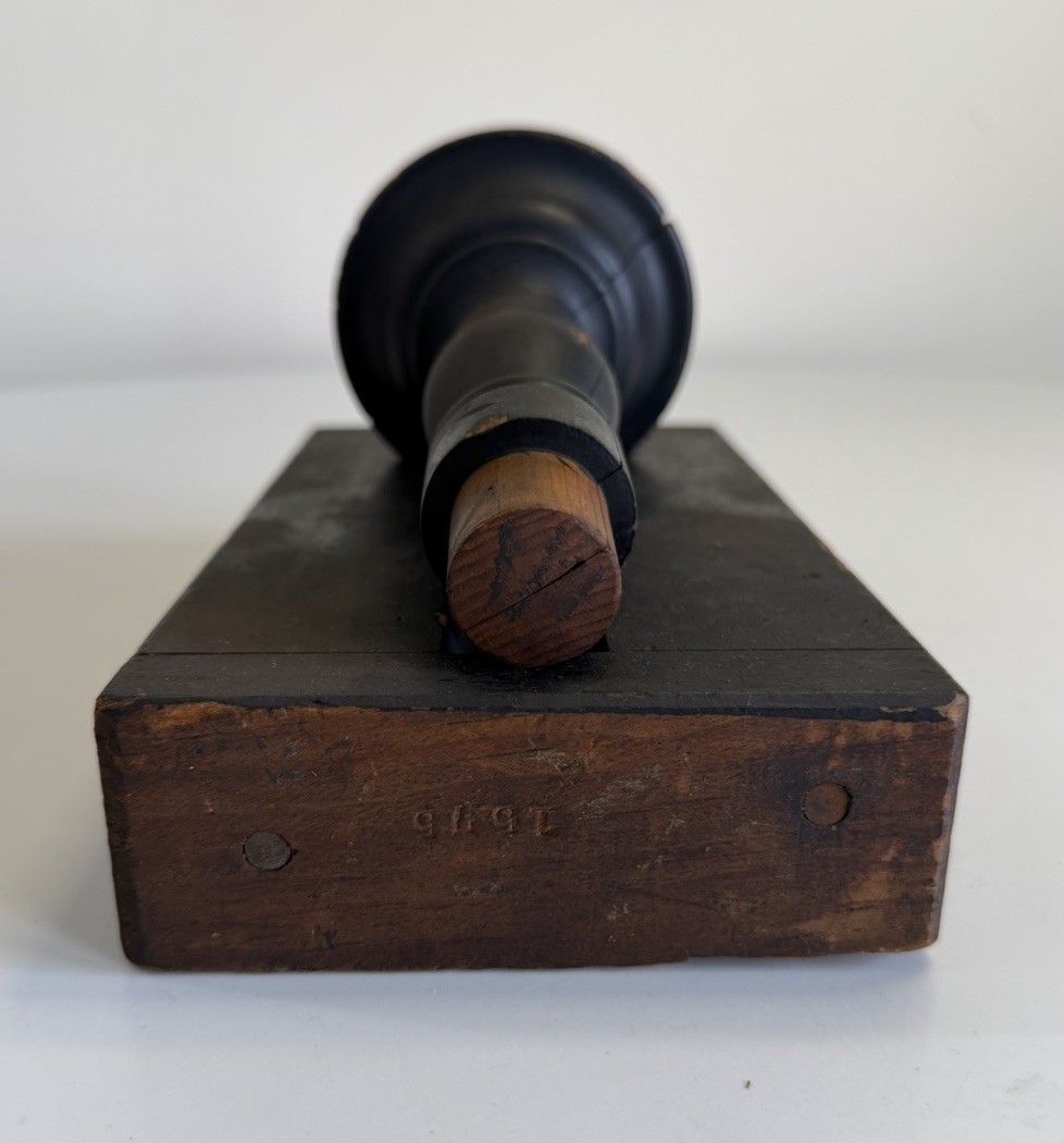 Antique Architectural Salvage Wood Industrial Foundry Pattern 1575 Steampunk