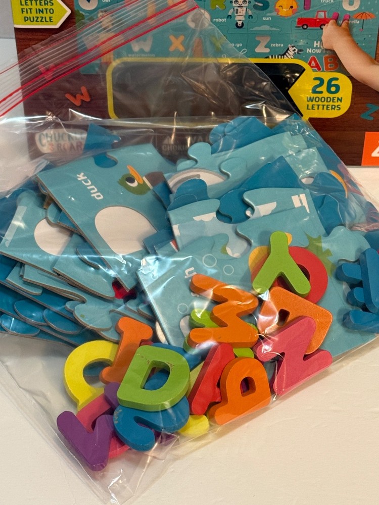 Chuckle & Roar Floor Puzzle now I know my ABCs!