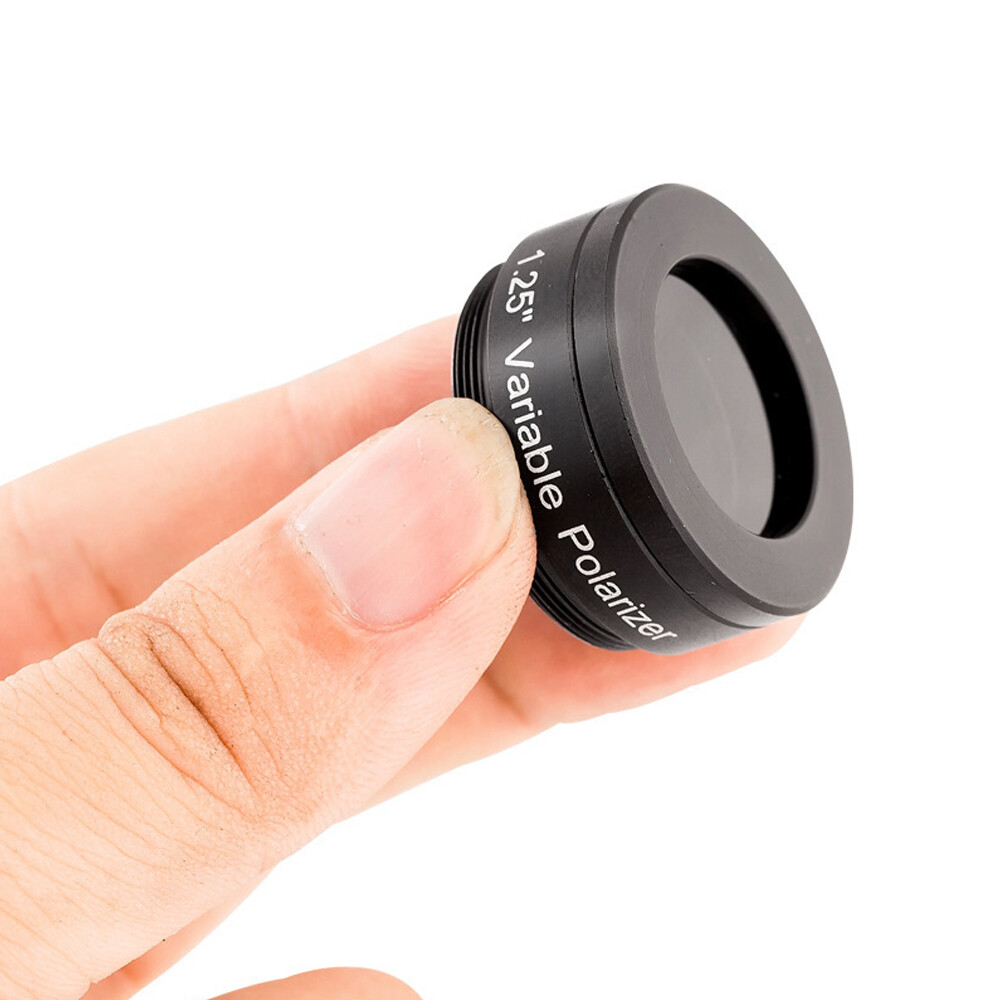 1.25''/ 2'' Variable Polarizing Filter Lens for Astronomical Telescope Eyepiece