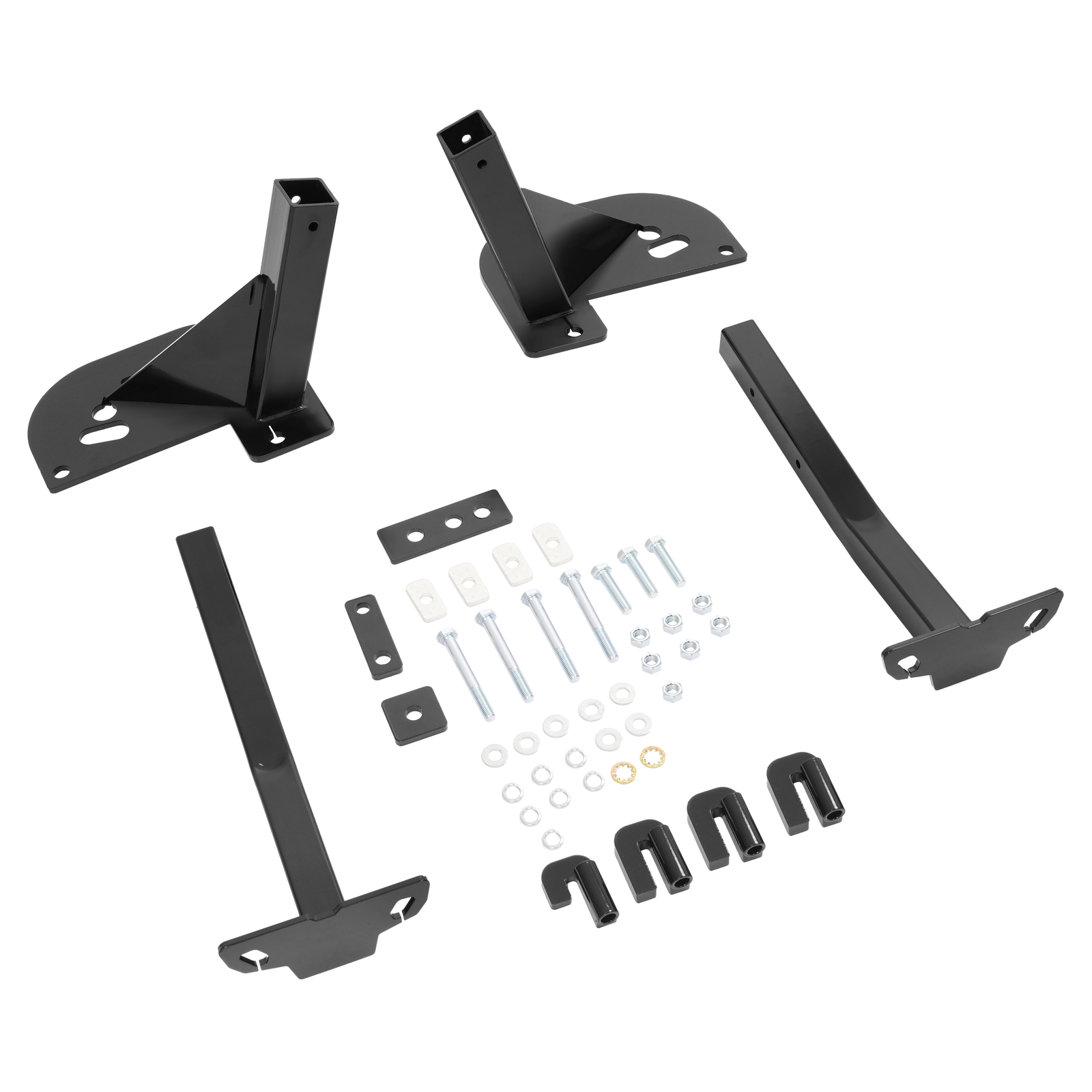 Front Camper Tie Downs Bar Powder Coated Truck For Ford F250 F350 F450 2011-2016