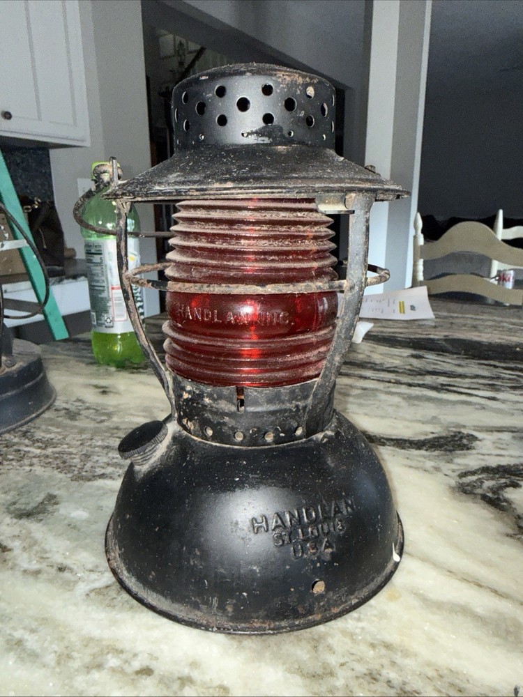 Handlan St. Louis Lantern With Original Globe
