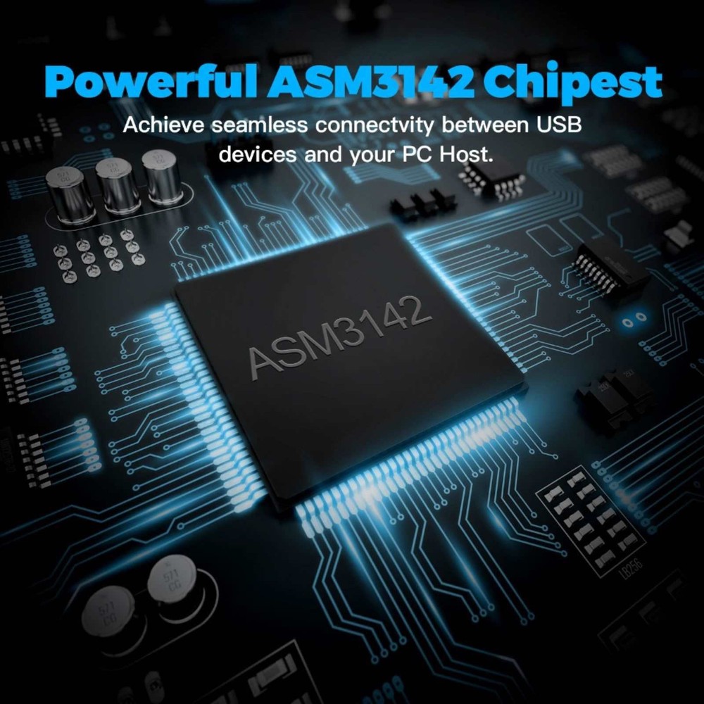 5 Ports Expansion Card 20Gbps For Desktop computers 2*USB Type-A 3*USB Type-C