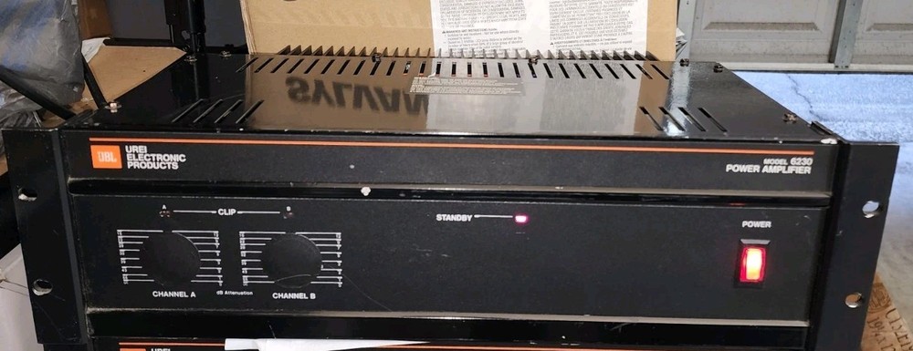 JBL UREI Model 6230 POWER AMPLIFIER AMP Two Channel Rack Mount