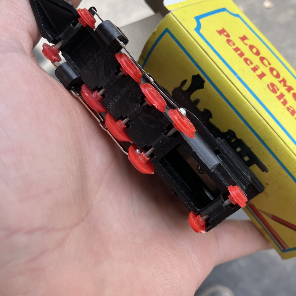 1970s Pencil Sharpener Locomotive Pencil Sharpener Plastic B17