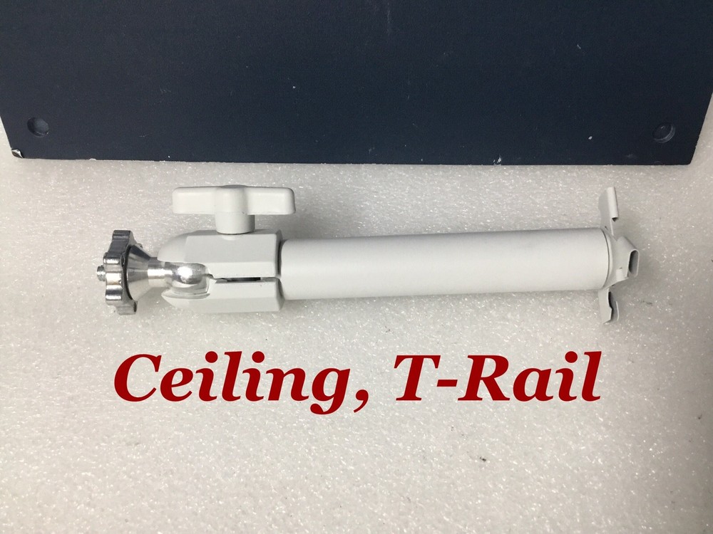 CCTV Camera Mounting Bracket Adjustable Universal Wall Ceiling T-Rail 25LBs NEW!
