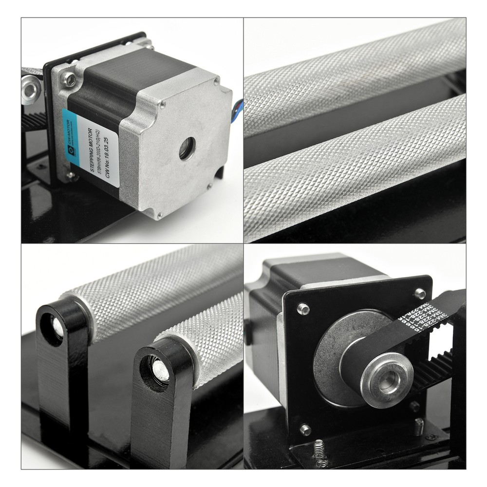 OMTECH ROTARY AXIS FOR LASER ENGRAVER CUTTING MACHINE FOR CYLINDER SURFACE