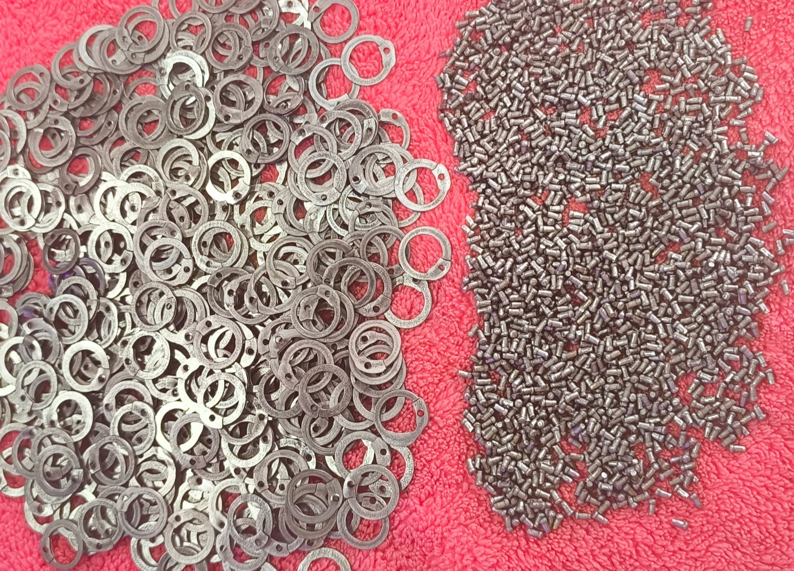 Stainless Steel Flat Riveted Jump Rings Chainmail Repair Kit SCA LARP DIY Armor