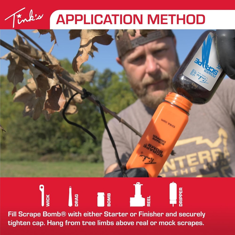 Deer attractant scent scrape kit
