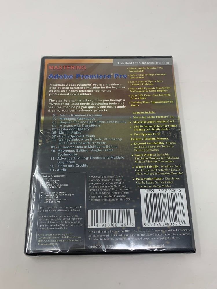 Mastering Adobe Premiere Pro 6.5 CD-ROM