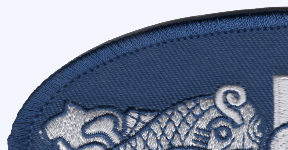 Silver Dolphins Small Patch