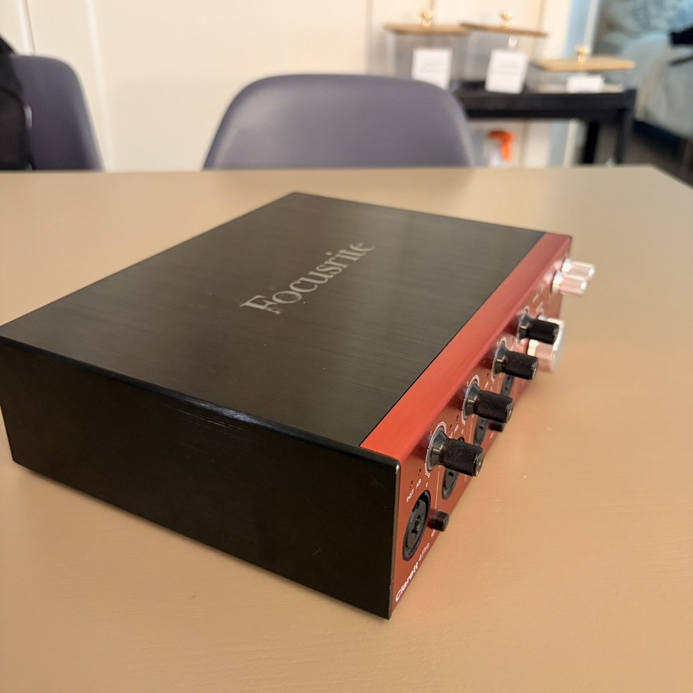 Focusrite Clarett 4Pre 18x8 Thunderbolt Audio Interface