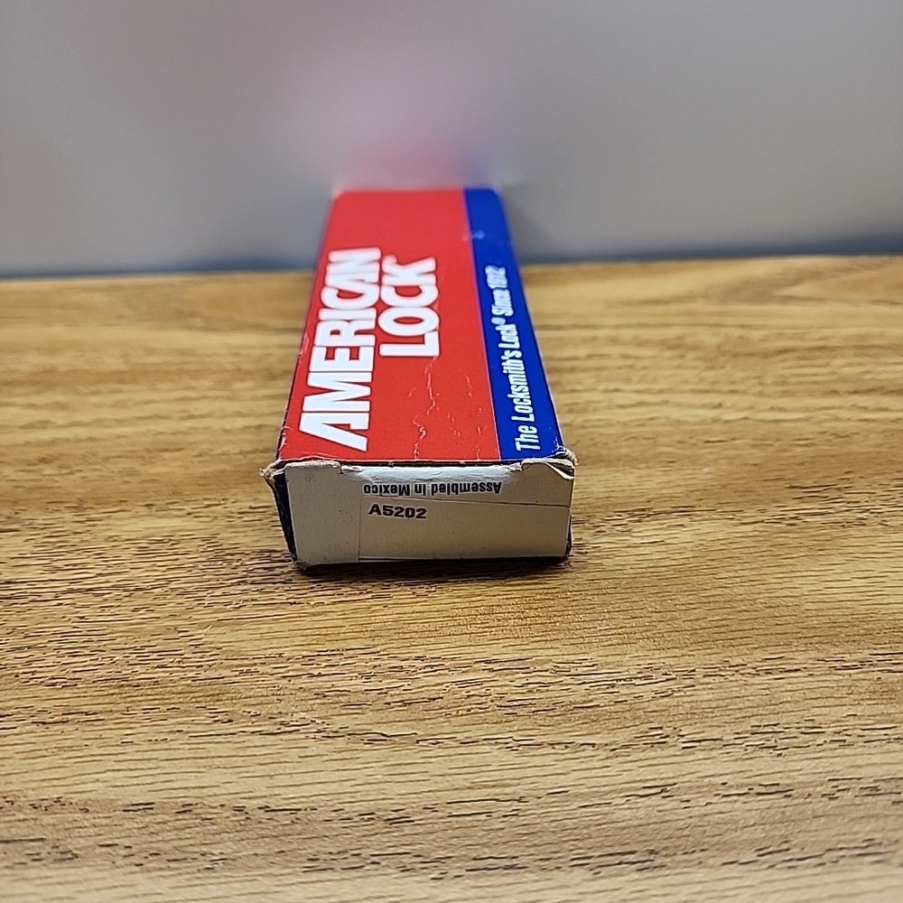 American Lock A5202 Padlock, Keyed Different, Long Shackle, Rectangular Steel