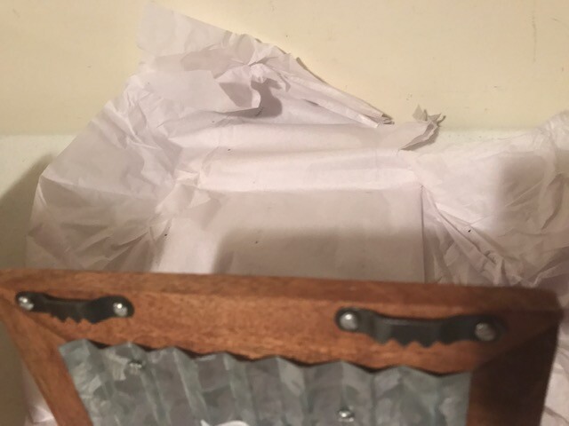 Rustic Barn door wall Toilet Paper Holder