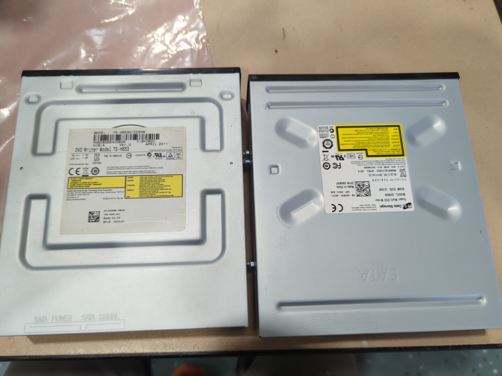 Lots of 2-DVDRW SATA Drive DVD CD RW Drive Burner For Internal Desktop Computer