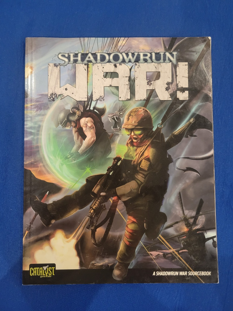 War! - Shadowrun Sourcebook - Shadowrun 26206