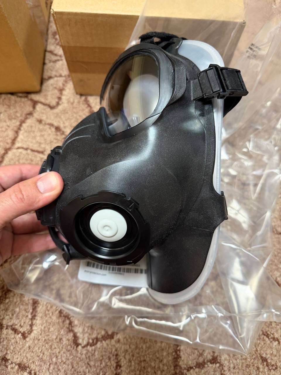 Avon FM50 Gas Mask Respirator Full Face NBC CBRN New Sealed Size L Kit