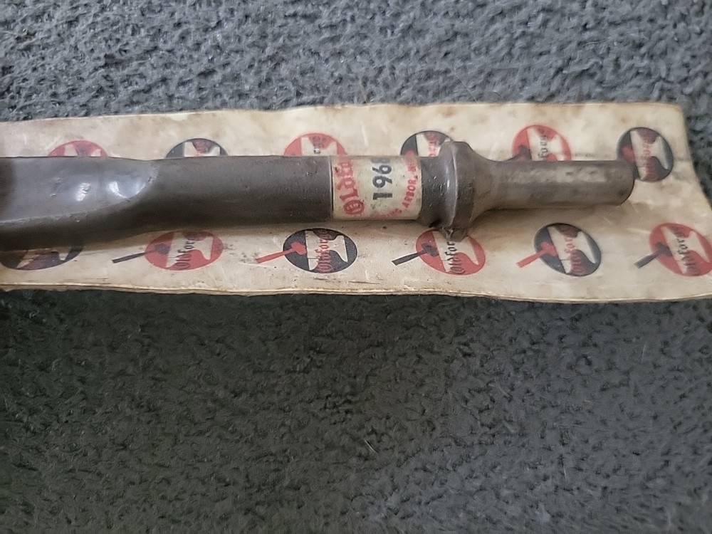 Vtg Old Forge New 1968 Air Chisel Bit Tools, USA