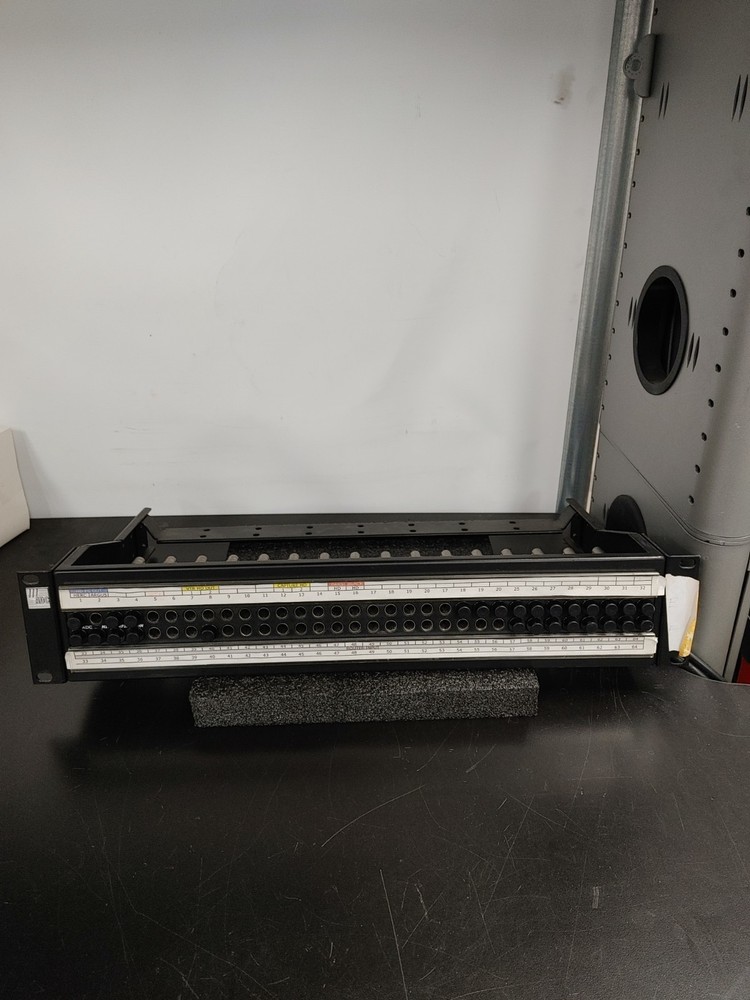 ADC Pro Patch PP2232RS-MVJT-BK High Definition Patch Panel Patchbay