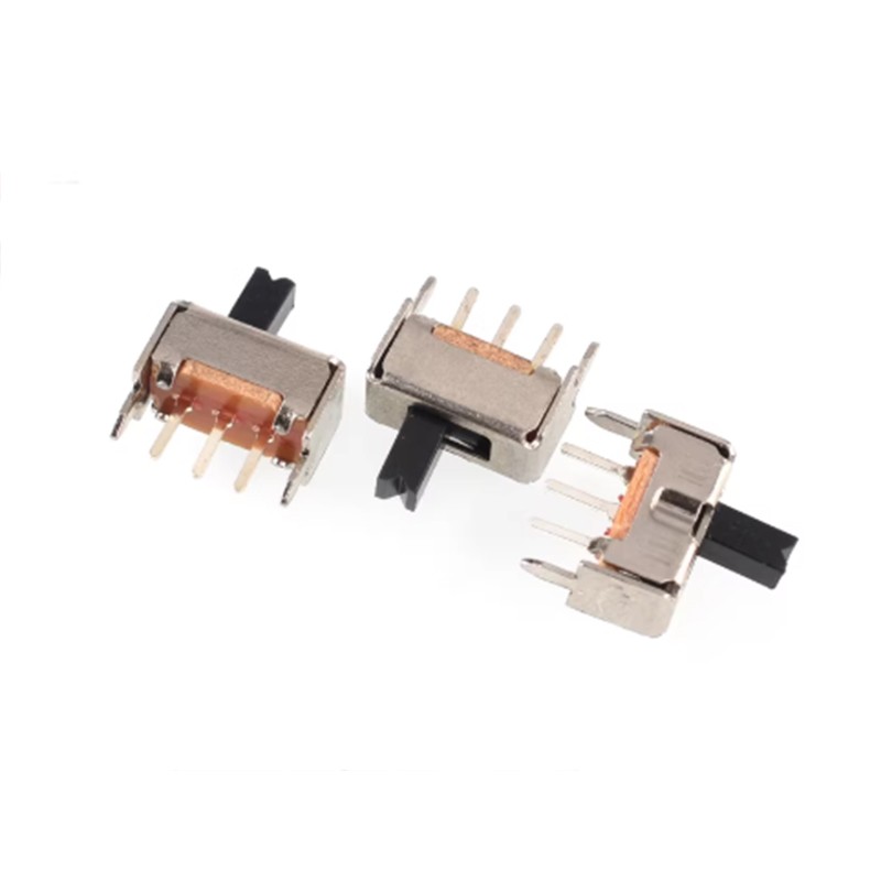 SS12D07V G4 2 Position SPDT 1P2T 3 Pin PCB Panel Mini Vertical Slide Switch