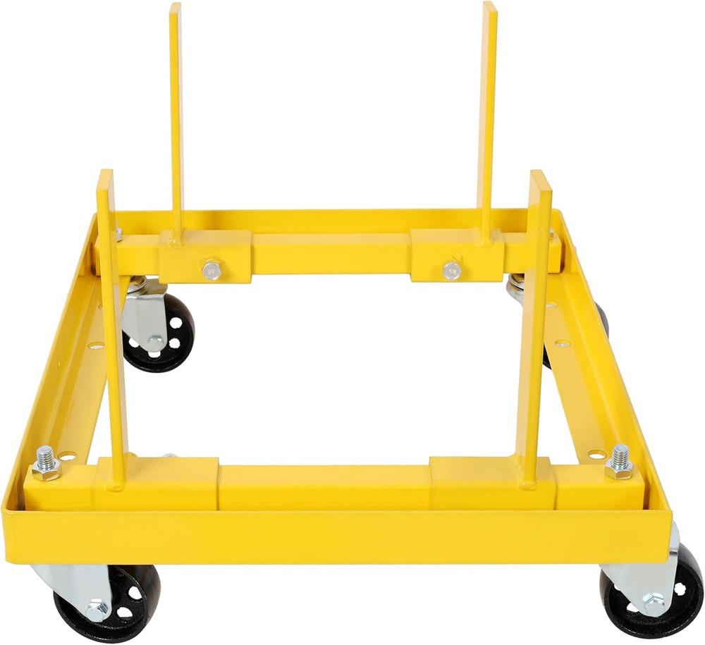 Professional 750lbs Rolling Engine Stand,Cradle– Fully Adjustable Width & Length