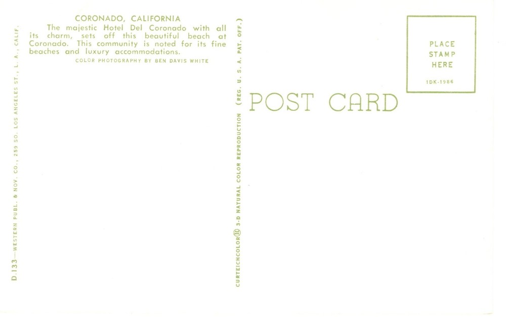 CORONADO, CA - PC6680