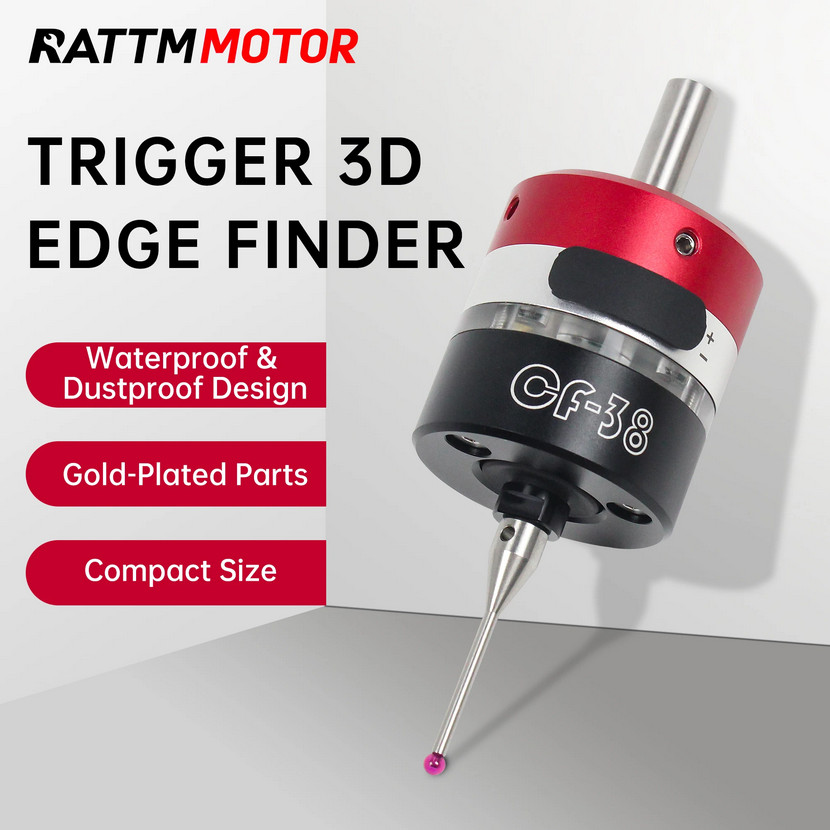 3D CNC Router Touch Probe Trigger Edge Finder Three-coordinate Setting CF-38