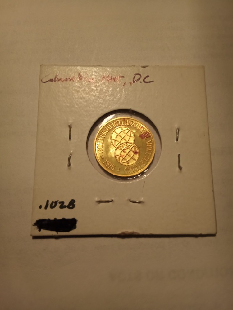 Philippines 1976 PNAS Token IMF Gold BU
