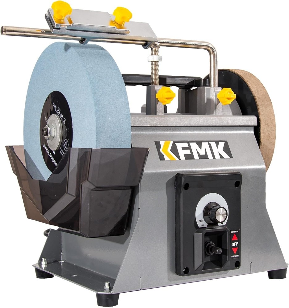 10in Wet Sharpening System Variable Speed Bench Grinder