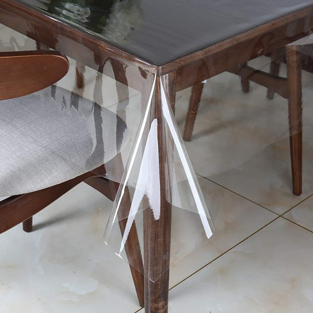 Walrus Clear Vinyl Tablecloth Protector 54X120 Inch,